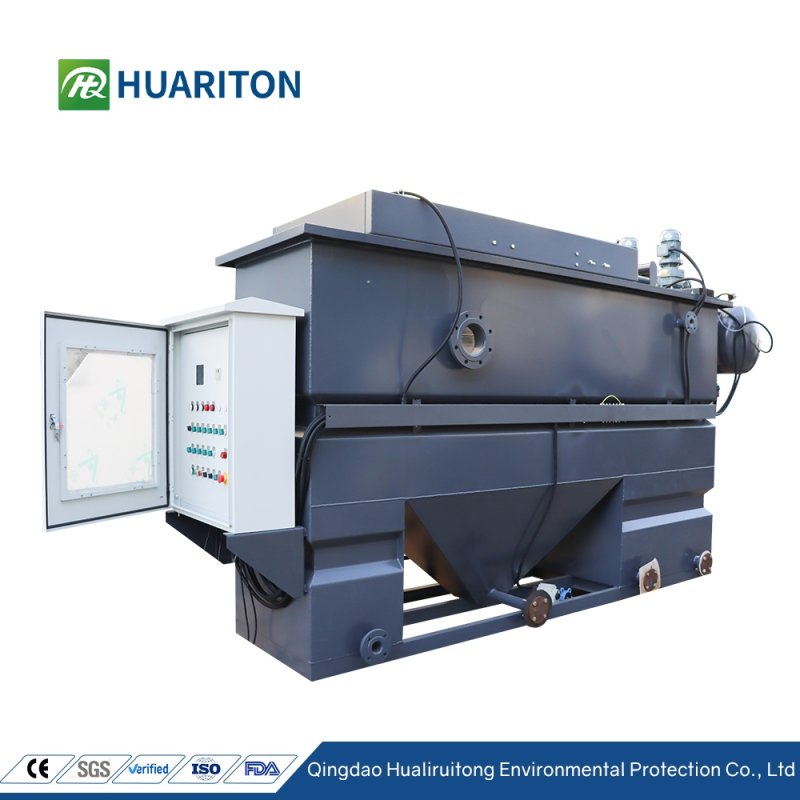 dissolved air flotation machine compact wastewater unit