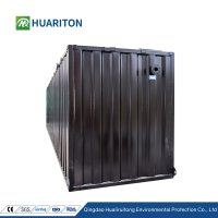 packaged wastewater treatment plant unit