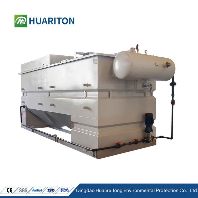 DAF system wastewater treatment microbubble flotation