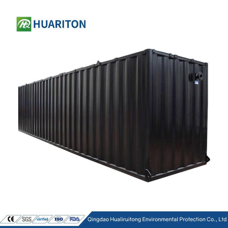 packaged sewage treatment plant compact design